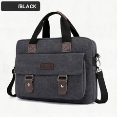 12 Inch Canvas Satchel Bag Stylish Messenger Bag