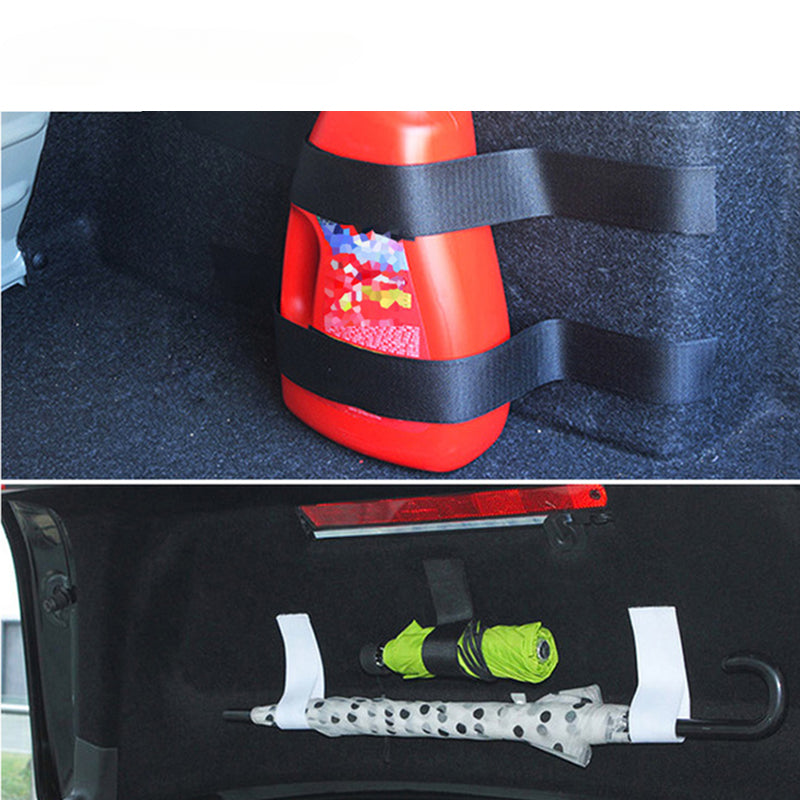 10pcs Car Trunk Organizer Fixing Belt Car Accessories Stowing Tidy