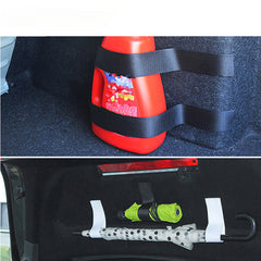 10pcs Car Trunk Organizer Fixing Belt Car Accessories Stowing Tidy