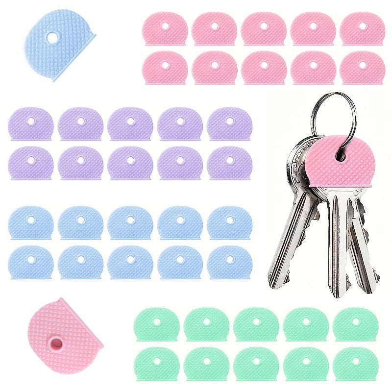 Colorful Silicone Key Covers: Waterproof PVC Key Cap