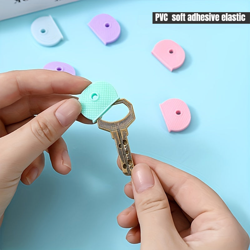 Colorful Silicone Key Covers: Waterproof PVC Key Cap