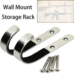 Pair Stainless Steel Wall Storage Racks Heavy Duty