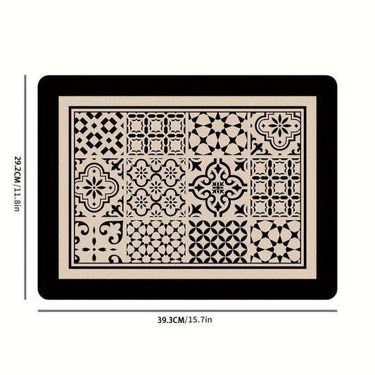 Absorbent Diatom Mud Kitchen Drain Mat 29.97 X 39