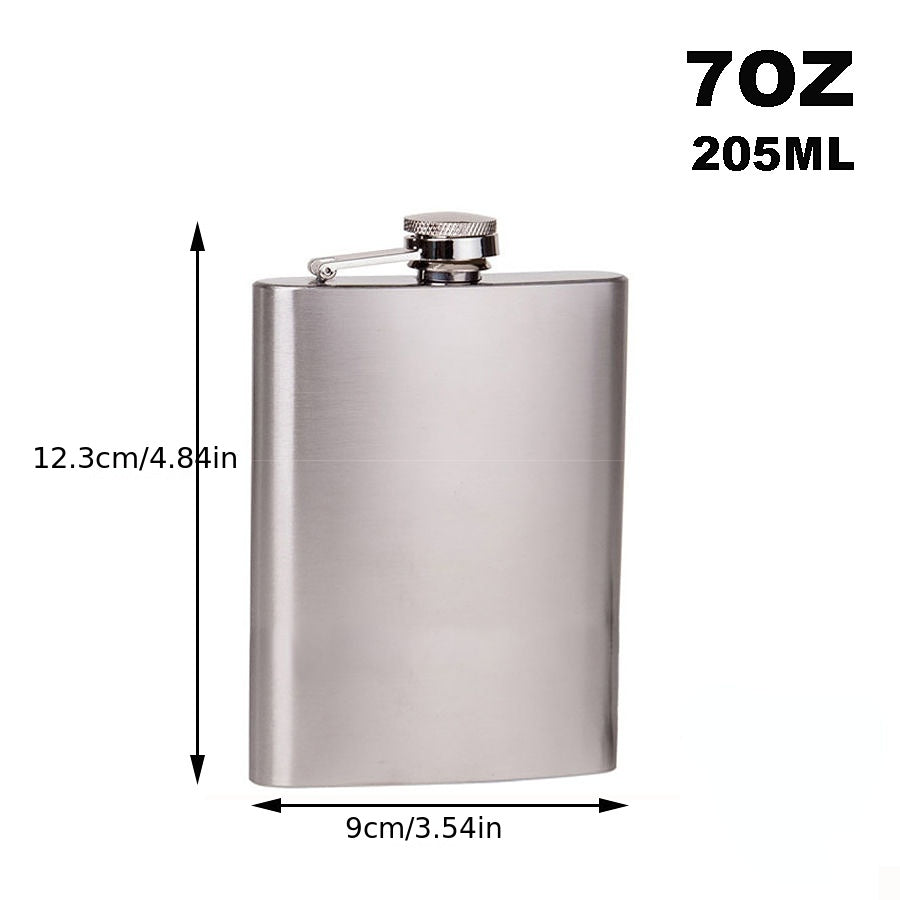 1oz 10oz Stainless Steel Hip Flask Funnel Pocket Alcohol Whiskey Flask
