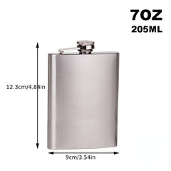1oz 10oz Stainless Steel Hip Flask Funnel Pocket Alcohol Whiskey Flask