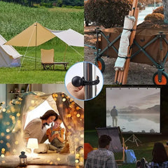 50 Heavy Duty Bungee Cords w/ Ball Secure Tie Downs Gazebo Camping Tent Cargo