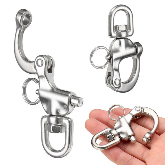 Swivel Eye Snap Shackle Quick Release Bail Rigging