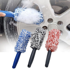 Microfiber Tire Scrubber Wheel Rim Brush Car Cleaning Tool