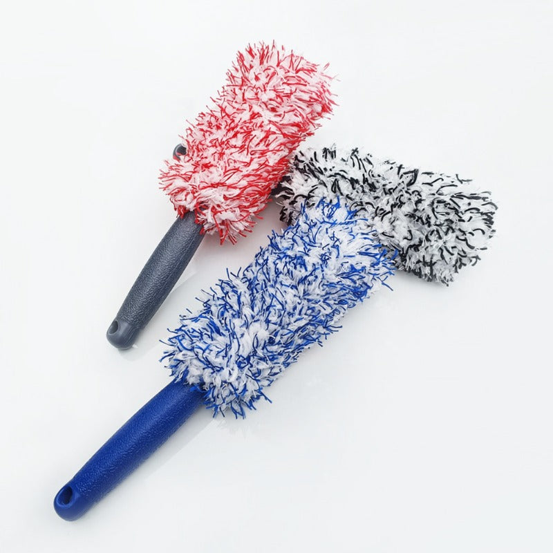 Microfiber Tire Scrubber Wheel Rim Brush Car Cleaning Tool