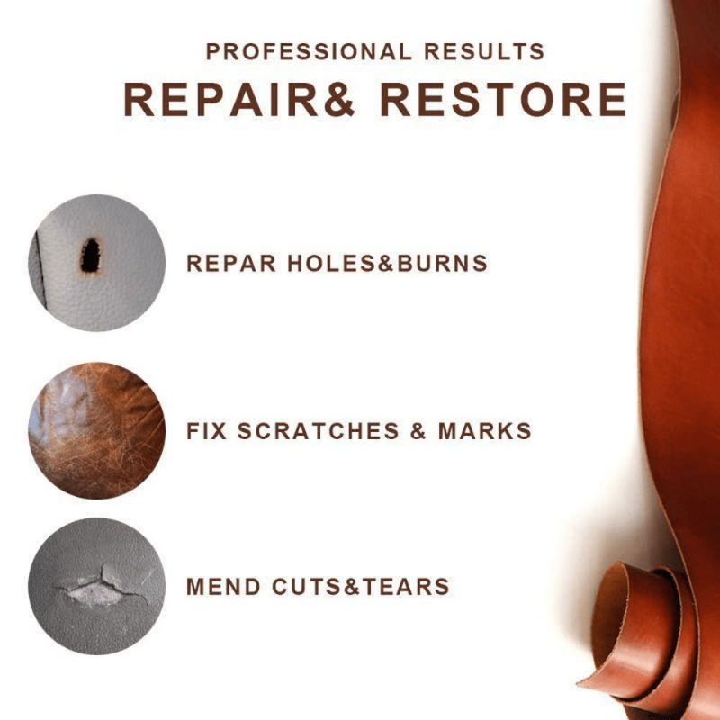 Faux Leather Repair Cream Restorer for Furniture