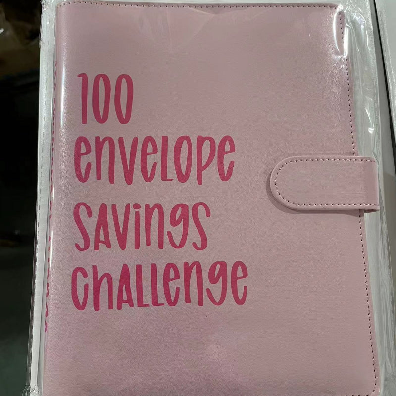 100 Envelope Challenge Couple Envelope Challenge Money Saving Book Binder