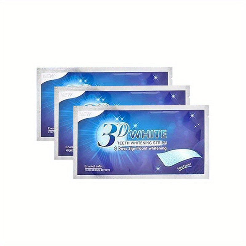 6pcs Teeth Whitening Strips Non Sensitive - Brighten Tooth Bleaching Strips