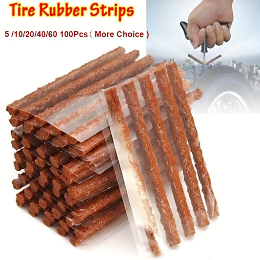 40pcs Car Tire Repair Strips motorcycle Tubeless Tyre Puncture Plug Seal Tape