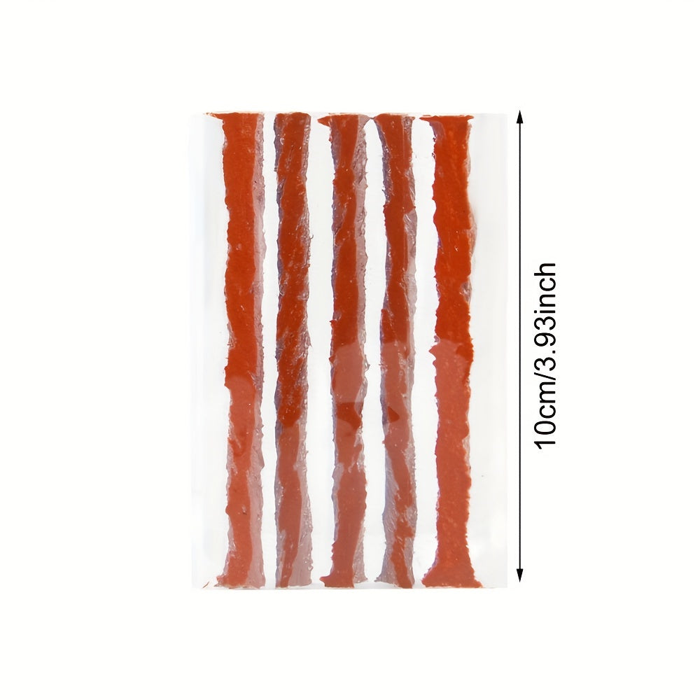 40pcs Car Tire Repair Strips motorcycle Tubeless Tyre Puncture Plug Seal Tape