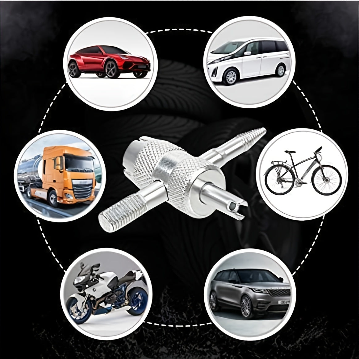 4 in 1 Valve Wrench for Tire Maintenance