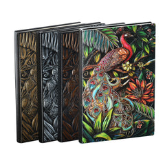A5 Antique PU Hardcover Peacock Notebook