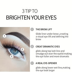 Matte Gel Eyeliner Pencil Set - Waterproof & Long Lasting