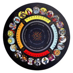 Classic Tarot Mat & Pendulum Tablecloth 8 7inch