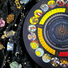 Classic Tarot Mat & Pendulum Tablecloth 8 7inch