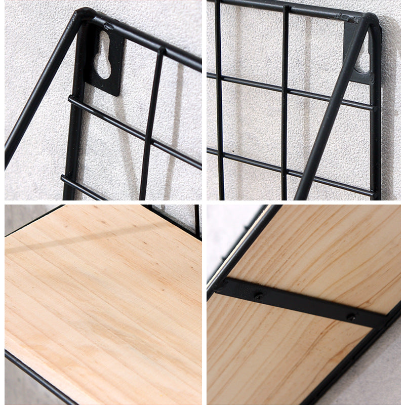 Iron Mesh Storage Rack Kitchen Bathroom Partition Storage Decoration Rack