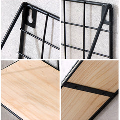 Iron Mesh Storage Rack Kitchen Bathroom Partition Storage Decoration Rack