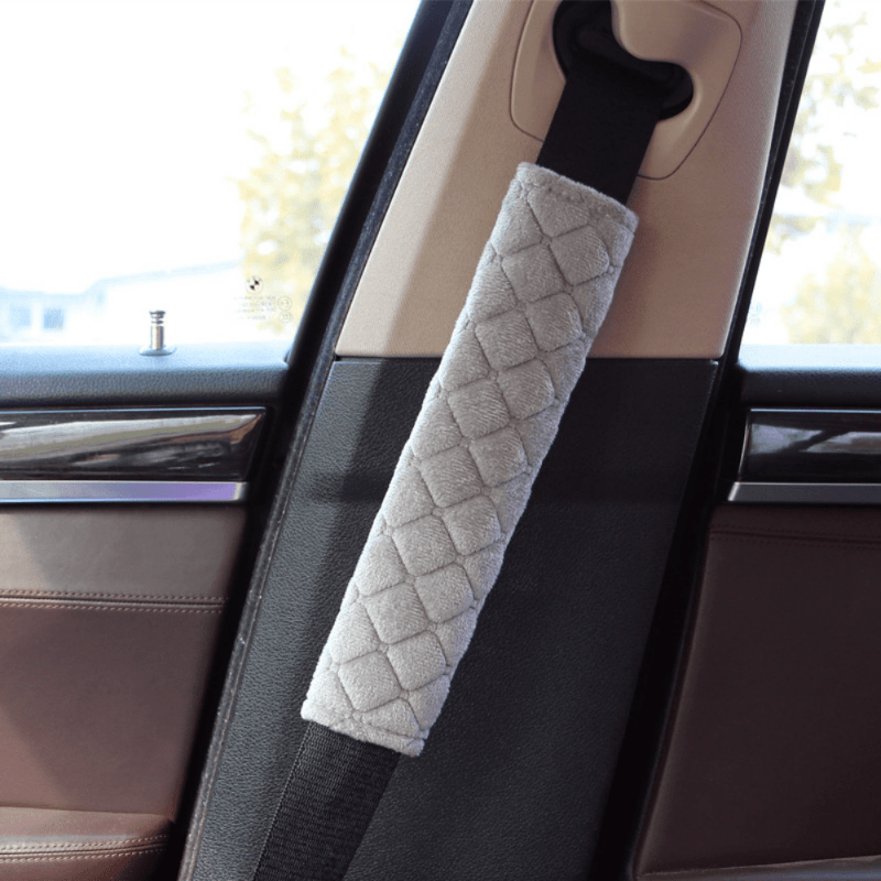 Plush Car Seat Belt Shoulder Cover Comfortable Safety Protection