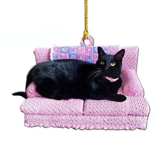 Cat Hanging Christmas Ornament Party Decoration