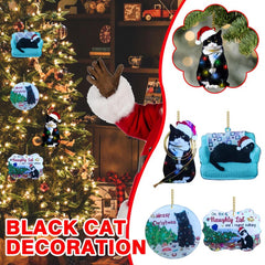 Cat Hanging Christmas Ornament Party Decoration