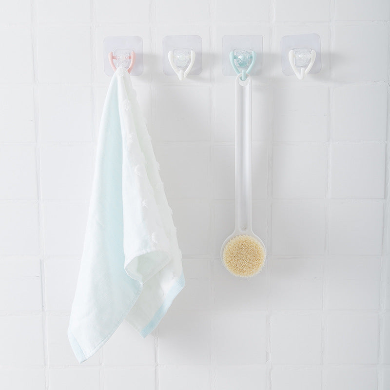 Bathroom Strong Adhesive Hook Set of 6pcs