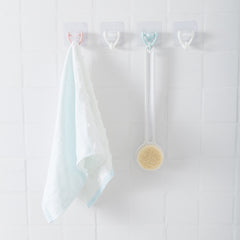 Bathroom Strong Adhesive Hook Set of 6pcs