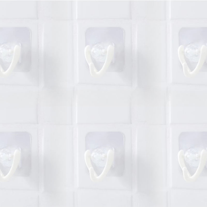 Bathroom Strong Adhesive Hook Set of 6pcs
