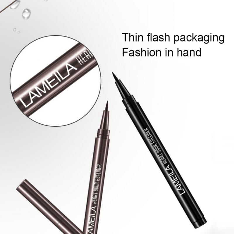 Waterproof Liquid Eyeliner Pencil Fast Drying Smudge Proof