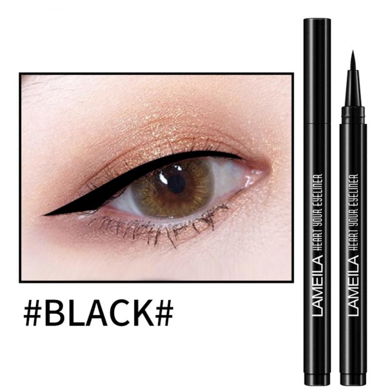 Waterproof Liquid Eyeliner Pencil Fast Drying Smudge Proof