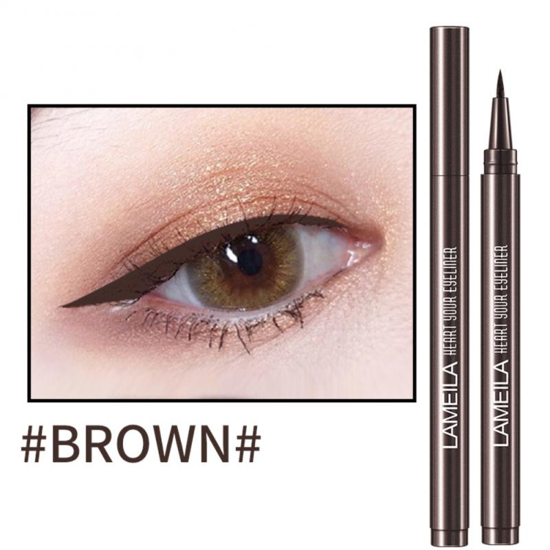 Waterproof Liquid Eyeliner Pencil Fast Drying Smudge Proof
