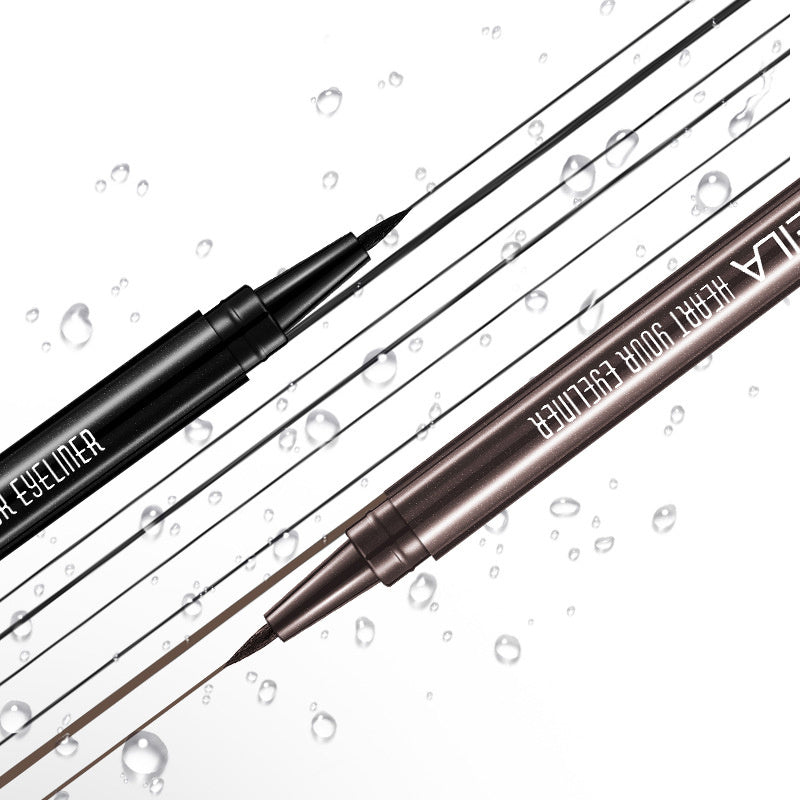 Waterproof Liquid Eyeliner Pencil Fast Drying Smudge Proof