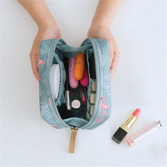 Portable Lipstick Makeup Bag Jewelry Toiletry Holder Case Women Cosmetics Pouch
