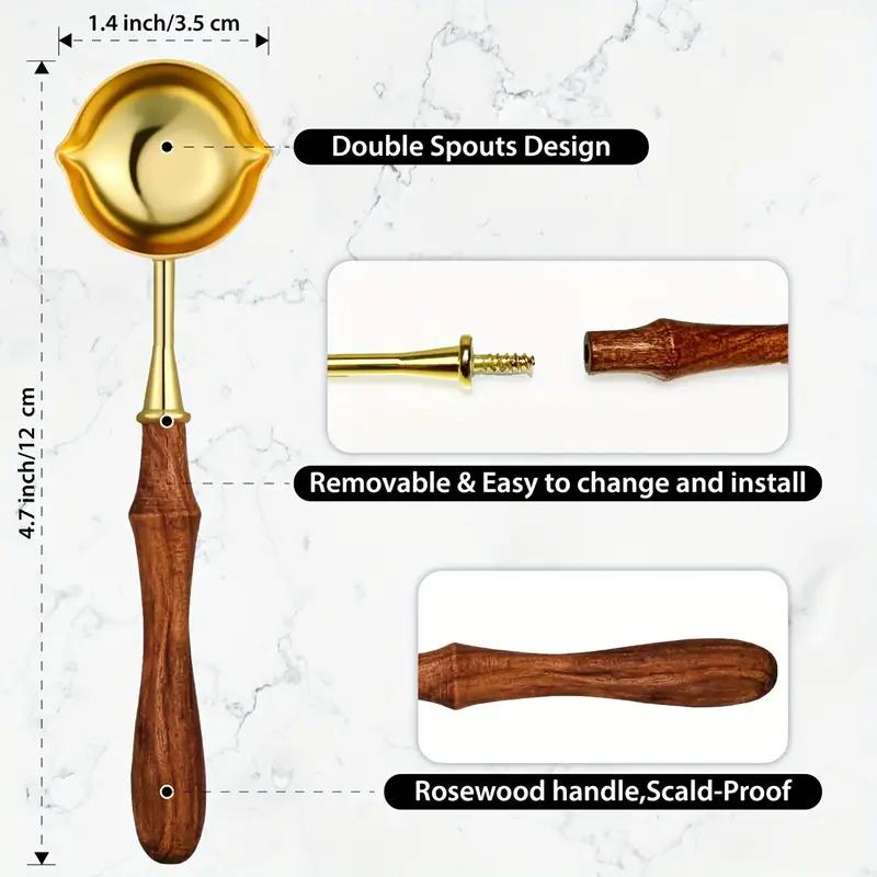 1pc Extended Wax Spoon for Wax Sealing Heater DIY Decorations