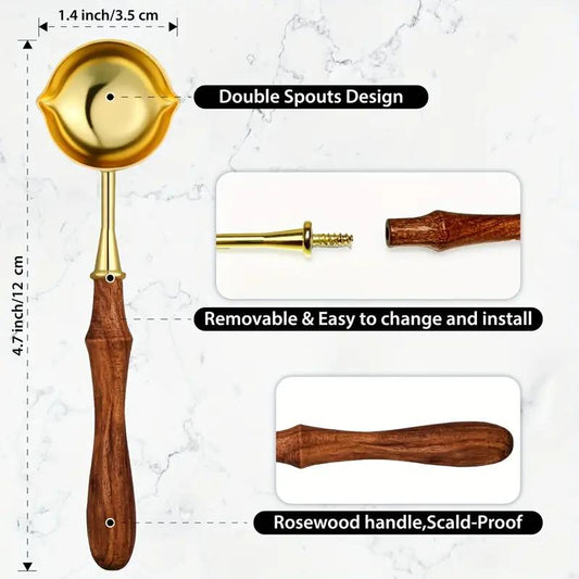 1pc Extended Wax Spoon for Wax Sealing Heater DIY Decorations