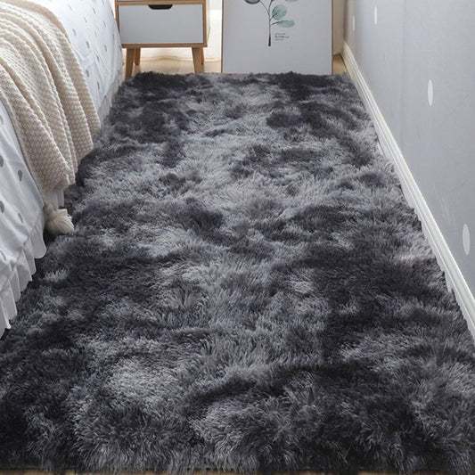 Vintage Plush Area Rug Non-slip, Machine Washable, Bedroom Decor