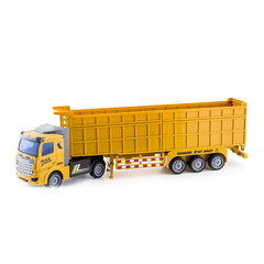 Boys' Pull Back Transport Truck Model Set - Dump, Container, Tank Truck