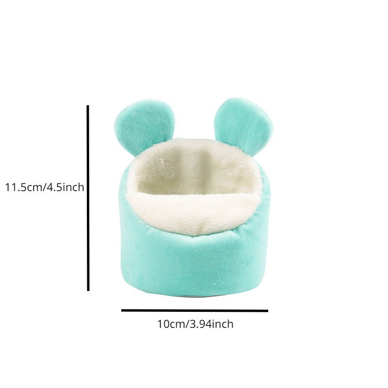 Hamster Mini Bed Chinchilla Pet Nets Plush Soft Hideout Nest