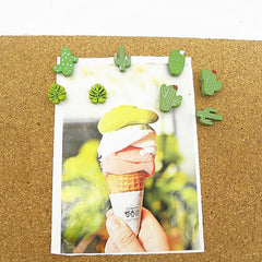 30pcs Cactus Wooden Wall Nails Large Head Nails