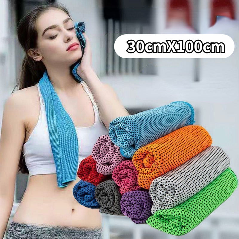 Microfiber Sport Cooling Towel Quick Drying for Gym Fitness Swimming