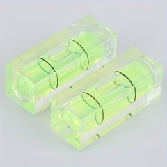 2pcs Square Bubble Level Small Level Rulers Micro Level Mini Small Level Bubble