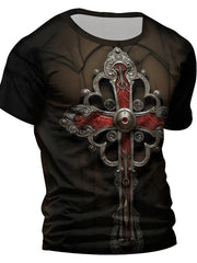 3D Print Men's Graphic T-shirt for Summer