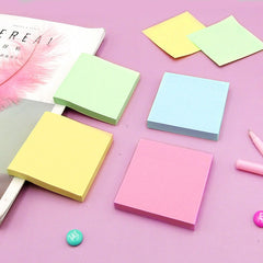 4pcs 400 Sheets Colorful Sticky Notes Torn Off M