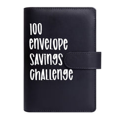 A5 Savings Booklet Notebook Light Yellow Storage Album