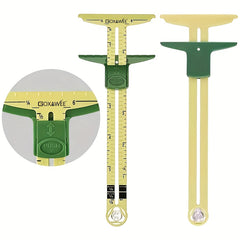5 in 1 Sliding Ruler Multifunctional Quilting Plastic Drawing Triangle Ruler