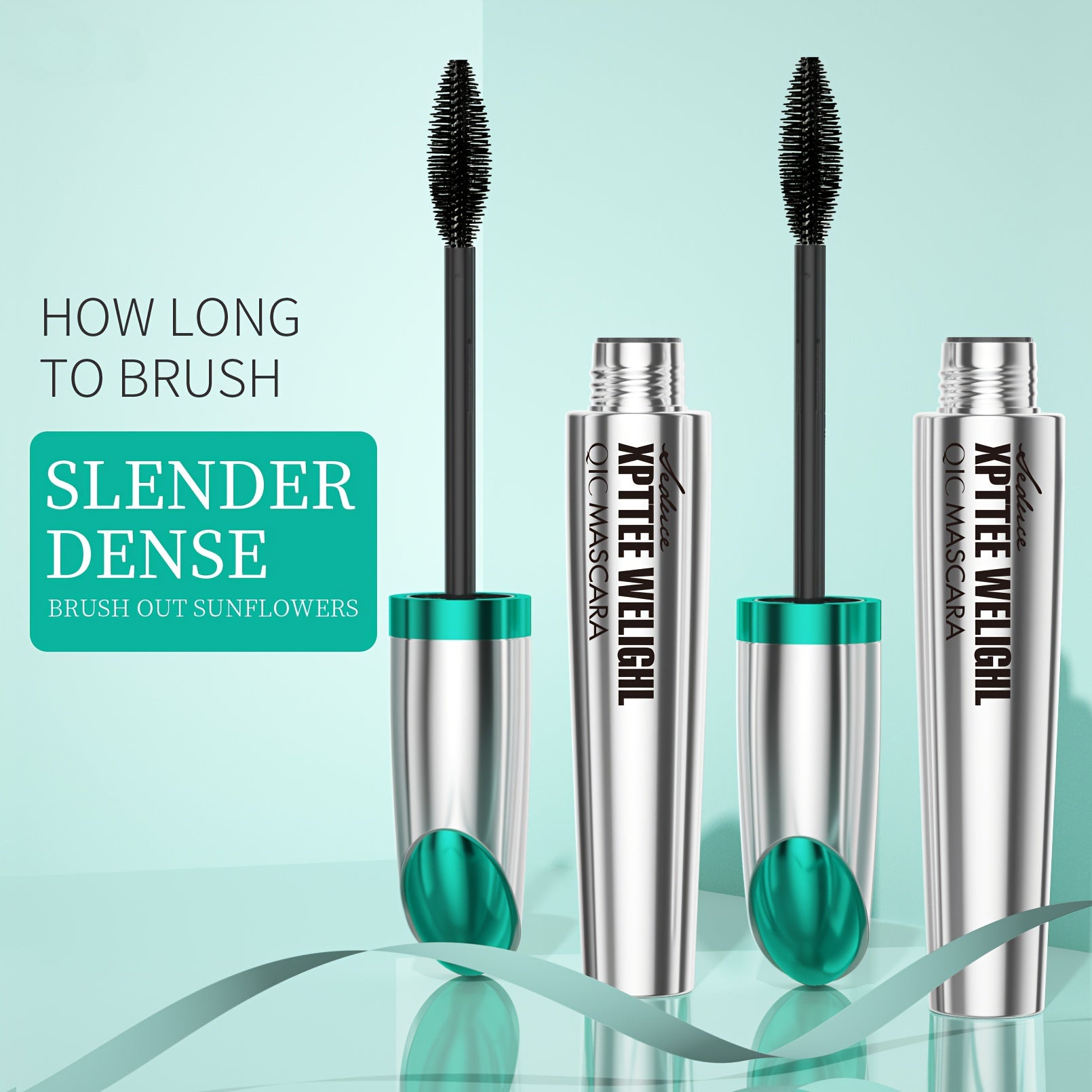 5D Silk Fiber Mascara Waterproof Thickening Lengthening Volumizing Eyelashes