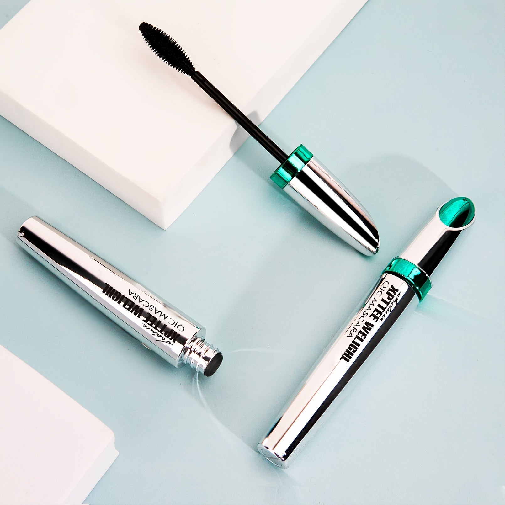 5D Silk Fiber Mascara Waterproof Thickening Lengthening Volumizing Eyelashes
